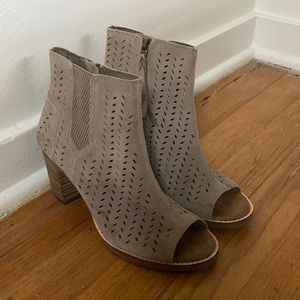 Open-Toed Heeled Boots